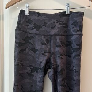 Kyodan 15%Spandex Supportive High thick Waist Camouflage Jacquard Leggings S